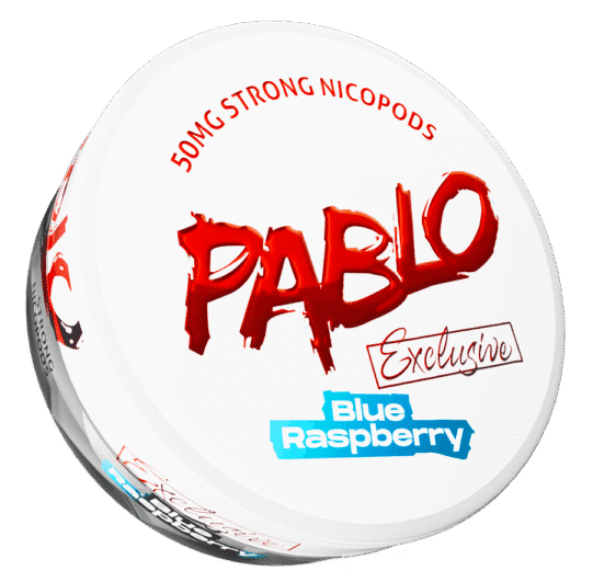 pablo blue raspberry 50mg